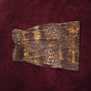 🐅GUESS ANIMAL PRINT MINI DRESS🐆